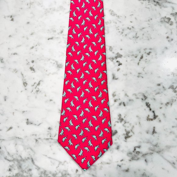 Thomas Pink Silk Tie - Picture 3 of 4
